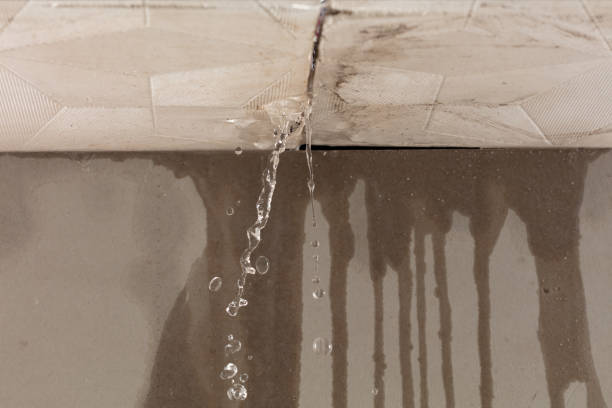 Professional Flood Damage Cleanup technician working in Tilden, TX